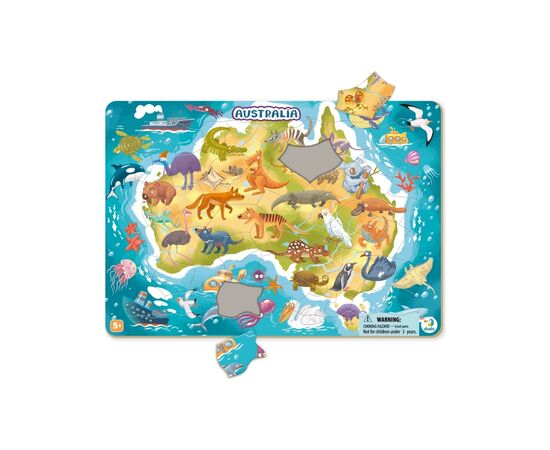 Пазл DoDo с рамкой Австралия (R300179), изображение 2 Пазл DoDo с рамкой Австралия (R300179), изображение 2