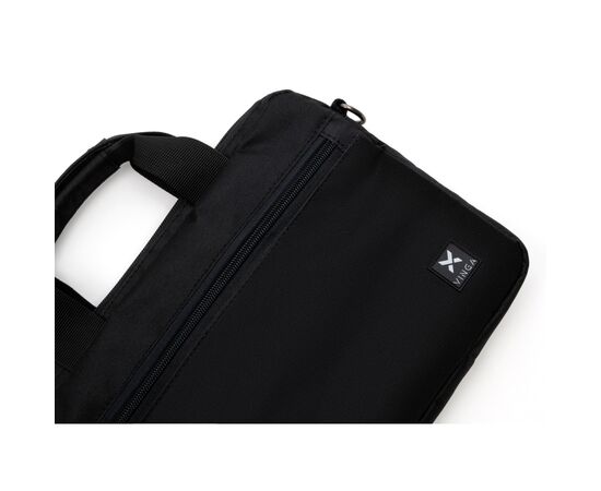 Сумка для ноутбука Vinga 13" NB1301 black (NB1301BK), изображение 5 Сумка для ноутбука Vinga 13" NB1301 black (NB1301BK), изображение 5