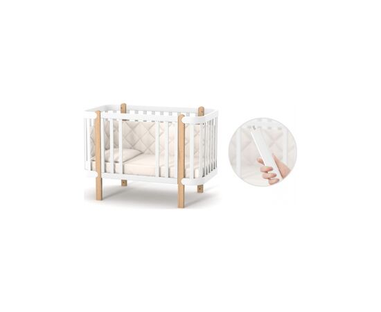 Ліжечко Верес Monaco капучино-біле (05.3.1.21.13), зображення 8 Ліжечко Верес Monaco капучино-біле (05.3.1.21.13), зображення 8