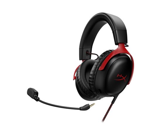 Наушники HyperX Cloud III Black-Red (727A9AA), изображение 4 Наушники HyperX Cloud III Black-Red (727A9AA), изображение 4