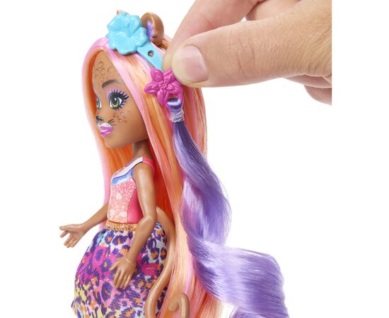 Кукла Enchantimals Гламурные прически Гепарда Чериш (HNV30), изображение 3 Кукла Enchantimals Гламурные прически Гепарда Чериш (HNV30), изображение 3