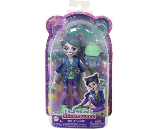 Кукла Enchantimals Котик Коул (HNT59), изображение 3 Кукла Enchantimals Котик Коул (HNT59), изображение 3