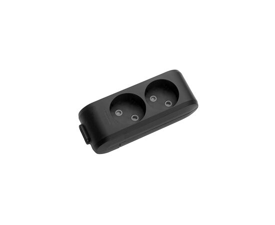 Колодка для подовжувача Panasonic X-tendia 2 гнізда black (WLTB02202BL-UA)