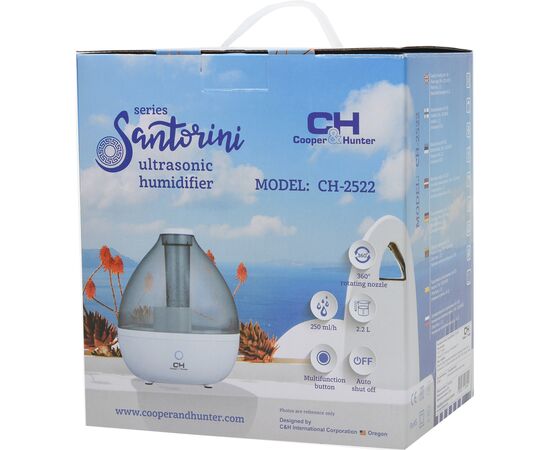 Увлажнитель воздуха Cooper&Hunter СH-2522 (CH-2522), изображение 8