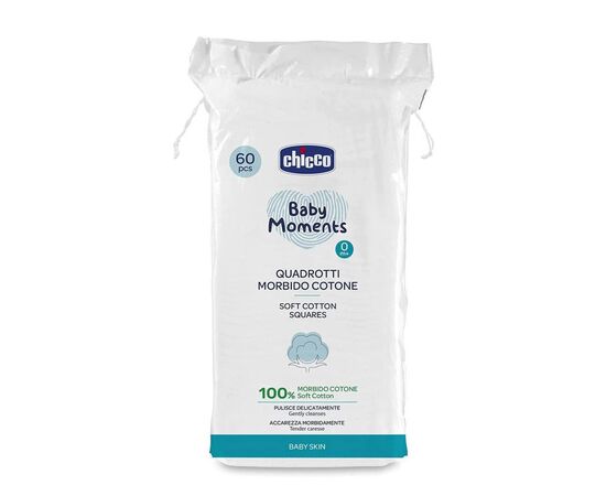Ватные диски Chicco Baby Moments, 60 шт (10609.00)