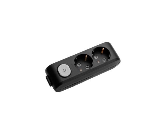 Колодка для подовжувача Panasonic X-tendia 2 гнізда black (WLTA04202BL-UA)