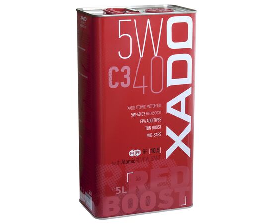 Моторное масло Xado 5W-40 C3 Red Boost 5 л (XA 26322)
