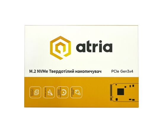 Накопитель SSD M.2 2280 512GB X500S ATRIA (ATNVMX500S/512), изображение 4 Накопитель SSD M.2 2280 512GB X500S ATRIA (ATNVMX500S/512), изображение 4