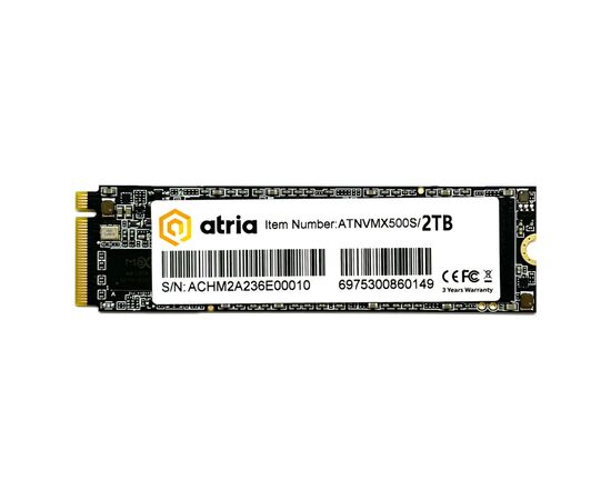 Накопитель SSD M.2 2280 2TB X500S ATRIA (ATNVMX500S/2048)