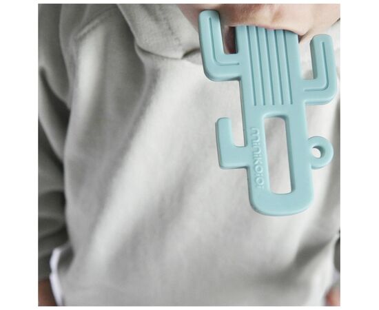 Прорезыватель MinikOiOi Cactus - Aqua Green (101090001), изображение 4 Прорезыватель MinikOiOi Cactus - Aqua Green (101090001), изображение 4