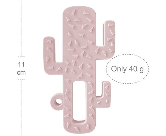 Прорезыватель MinikOiOi Cactus - Pinky Pink (101090002), изображение 2 Прорезыватель MinikOiOi Cactus - Pinky Pink (101090002), изображение 2