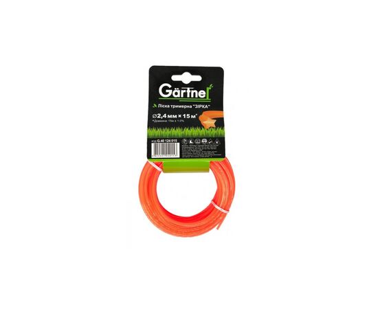 Жилка косильная Gartner "Звезда" 2,4 мм x 15 м (G.40124015)