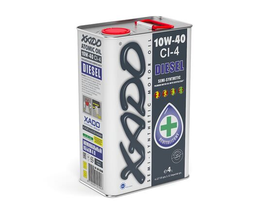 Моторное масло Xado 10W-40 CI-4 Diesel  4л (XA 20249)