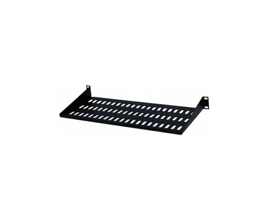 Полка 19" Hypernet 1U глиб. 250мм, колір чорний (CS-250-1U-BLACK)