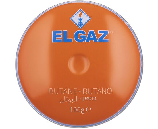 Газовый баллон El Gaz ELG-100 190 г (104ELG-100), изображение 2 Газовый баллон El Gaz ELG-100 190 г (104ELG-100), изображение 2