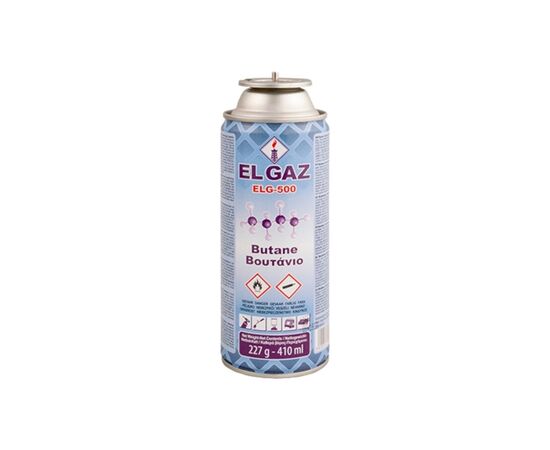 Газовый баллон El Gaz ELG-500 227 г (104ELG-500), изображение 2 Газовый баллон El Gaz ELG-500 227 г (104ELG-500), изображение 2