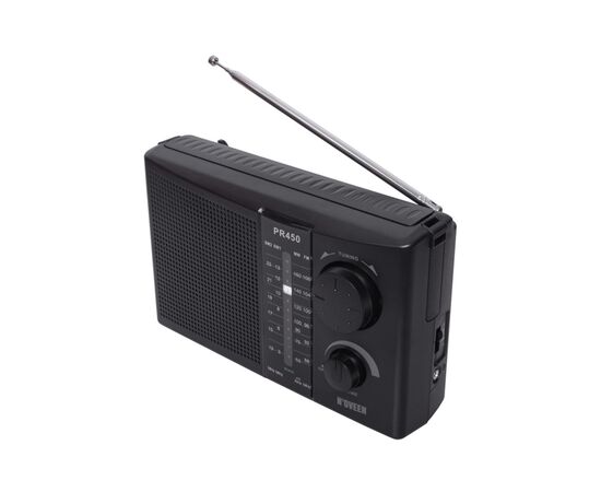 Портативный радиоприемник N'oveen PR450 Black (RL070857), изображение 3 Портативный радиоприемник N'oveen PR450 Black (RL070857), изображение 3