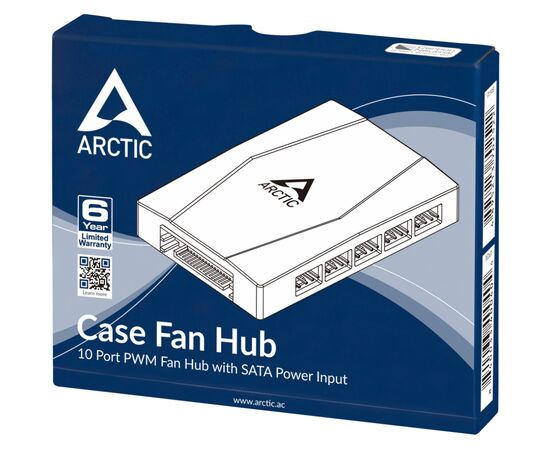 Контроллер вентилятора Arctic CASE FAN HUB (ACFAN00175A), изображение 7 Контроллер вентилятора Arctic CASE FAN HUB (ACFAN00175A), изображение 7