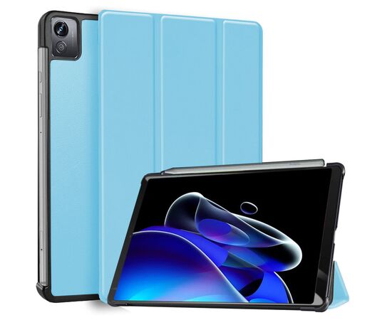 Чехол для планшета BeCover Smart Case Realme Pad X 11" Blue (709604), изображение 3 Чехол для планшета BeCover Smart Case Realme Pad X 11" Blue (709604), изображение 3