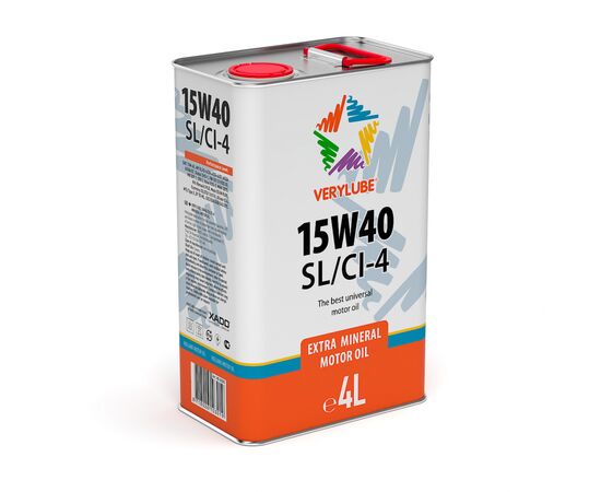 Моторное масло Xado 15W-40 SL/CI-4, Verylube  4л (ХВ 20255_1)