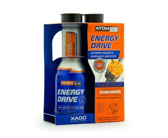Присадка автомобильная Xado Atomex Energy Drive Diesel 250мл (XA 40513)