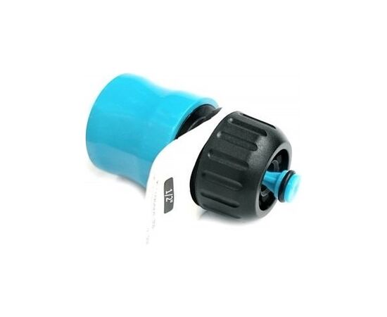 Коннектор для шланга Cellfast BASIC 1/2' с аквастопом (51-120H), изображение 2 Коннектор для шланга Cellfast BASIC 1/2' с аквастопом (51-120H), изображение 2