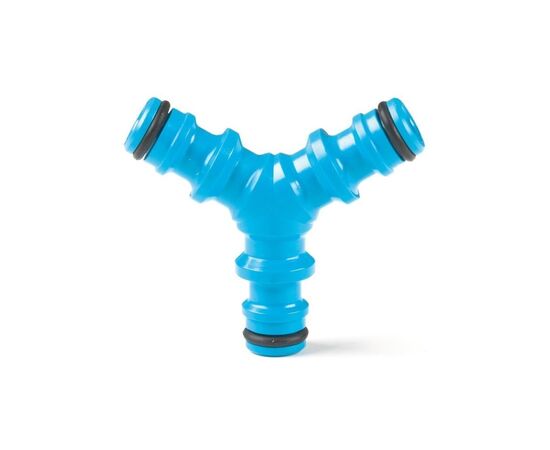 Тройник для шланга Cellfast тройник BASIC 1/2" для муфт 1/2, 3/4" (51-205H), изображение 2 Тройник для шланга Cellfast тройник BASIC 1/2" для муфт 1/2, 3/4" (51-205H), изображение 2