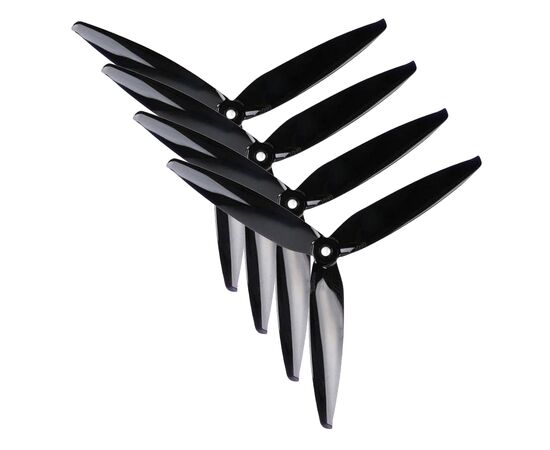 Пропеллер для дрона Gemfan Flash 7040 7 Inch 3-Blade 7X4X3 PC CW CCW Propeller for RC M (GF-7040), изображение 2 Пропеллер для дрона Gemfan Flash 7040 7 Inch 3-Blade 7X4X3 PC CW CCW Propeller for RC M (GF-7040), изображение 2