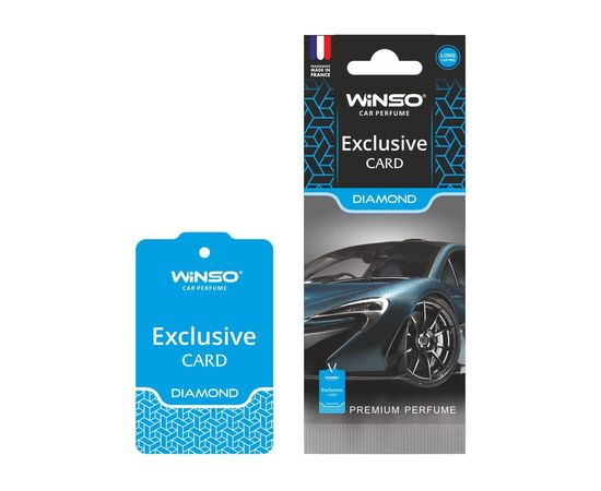 Ароматизатор для автомобіля WINSO Card Exclusive Diamond (533120), зображення 2 Ароматизатор для автомобіля WINSO Card Exclusive Diamond (533120), зображення 2
