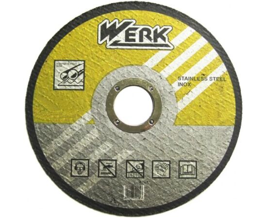 Круг отрезной Werk по металлу 125х1,0х22,23мм (34006)