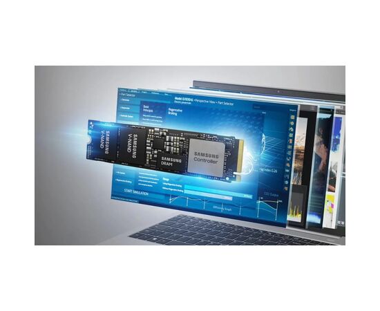 Накопитель SSD M.2 2280 512GB PM9B1 Samsung (MZVL4512HBLU-00B07), изображение 2 Накопитель SSD M.2 2280 512GB PM9B1 Samsung (MZVL4512HBLU-00B07), изображение 2