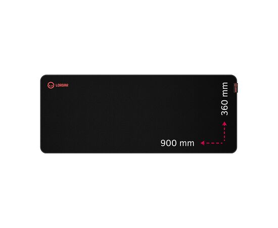 Коврик для мышки Lorgar Main 329 Black/Red (LRG-GMP329)