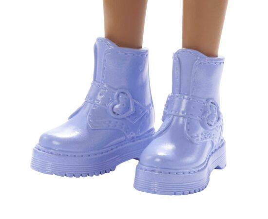 Кукла Barbie Fashionistas в ярком платье-футболке (HPF77), изображение 5 Кукла Barbie Fashionistas в ярком платье-футболке (HPF77), изображение 5