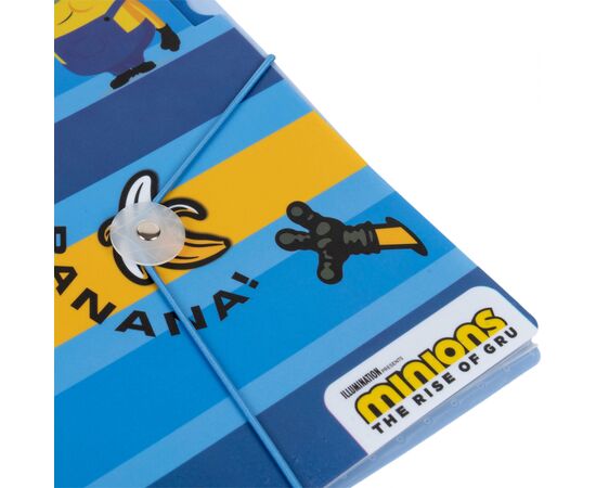 Папка на резинках Yes A4 с тремя разделителями Minions (492100), изображение 2 Папка на резинках Yes A4 с тремя разделителями Minions (492100), изображение 2