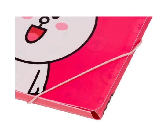 Папка на резинках Yes A4 Line Friends Cony (492097), изображение 4 Папка на резинках Yes A4 Line Friends Cony (492097), изображение 4
