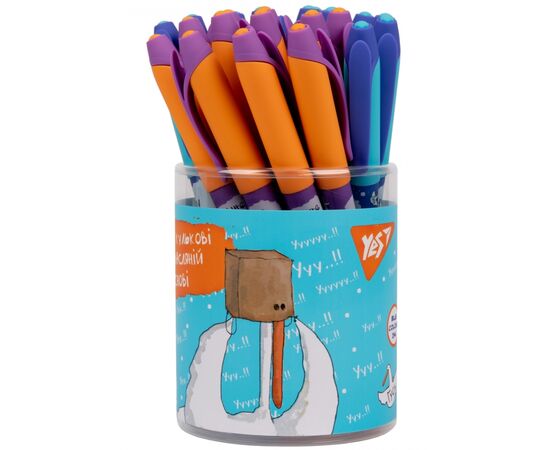 Ручка шариковая Yes Гусь 0,7 мм синяя в ассортименте (412158), изображение 3 Ручка шариковая Yes Гусь 0,7 мм синяя в ассортименте (412158), изображение 3