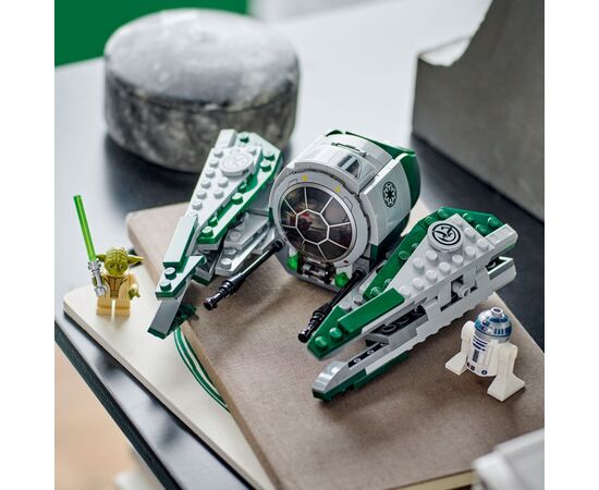 Конструктор LEGO Star Wars Джедайський винищувач Йоди 253 деталі (75360), зображення 10 Конструктор LEGO Star Wars Джедайський винищувач Йоди 253 деталі (75360), зображення 10