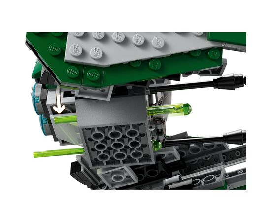 Конструктор LEGO Star Wars Джедайський винищувач Йоди 253 деталі (75360), зображення 5 Конструктор LEGO Star Wars Джедайський винищувач Йоди 253 деталі (75360), зображення 5
