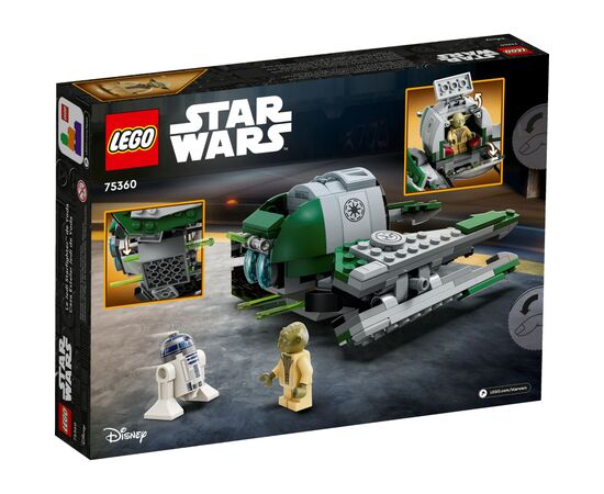 Конструктор LEGO Star Wars Джедайський винищувач Йоди 253 деталі (75360), зображення 7 Конструктор LEGO Star Wars Джедайський винищувач Йоди 253 деталі (75360), зображення 7