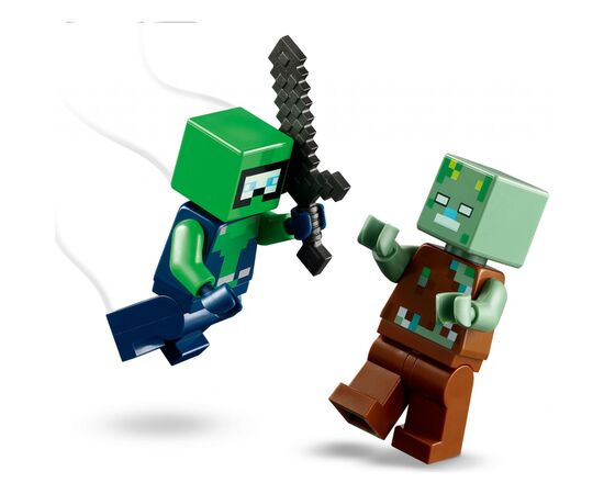 Конструктор LEGO Minecraft Дім-Аксолотль 242 деталі 242 деталі (21247), зображення 5 Конструктор LEGO Minecraft Дім-Аксолотль 242 деталі 242 деталі (21247), зображення 5