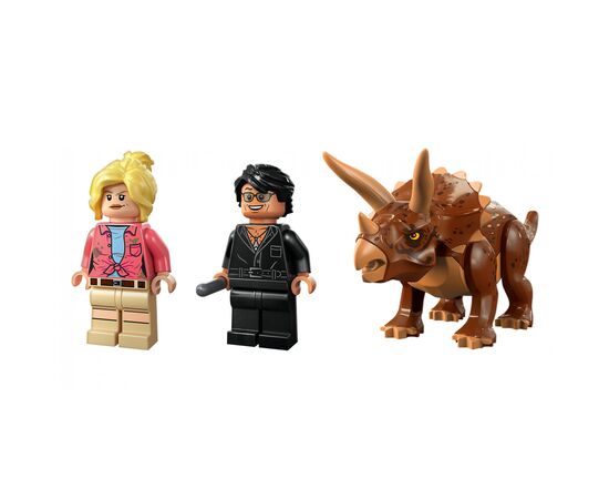 Конструктор LEGO Jurassic World Дослідження трицератопсів 281 деталі (76959), зображення 5 Конструктор LEGO Jurassic World Дослідження трицератопсів 281 деталі (76959), зображення 5