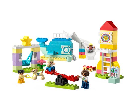 Конструктор LEGO DUPLO Игровая площадка 75 деталей (10991), изображение 2 Конструктор LEGO DUPLO Игровая площадка 75 деталей (10991), изображение 2