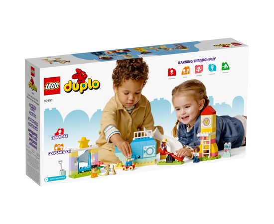 Конструктор LEGO DUPLO Игровая площадка 75 деталей (10991), изображение 5 Конструктор LEGO DUPLO Игровая площадка 75 деталей (10991), изображение 5
