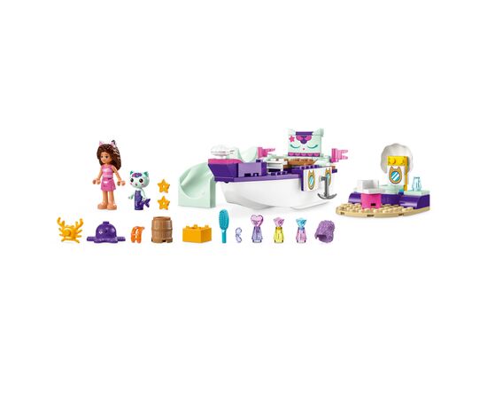 Конструктор LEGO Gabby's Dollhouse Корабль и спа Габби и Нявки 88 деталей (10786), изображение 5 Конструктор LEGO Gabby's Dollhouse Корабль и спа Габби и Нявки 88 деталей (10786), изображение 5