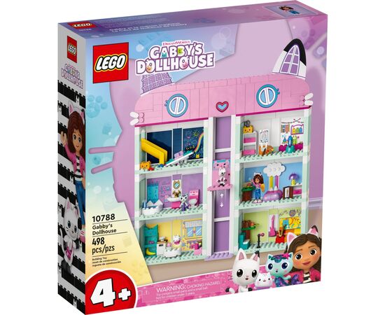 Конструктор LEGO Gabby's Dollhouse Ляльковий будиночок Ґаббі 498 деталей (10788)