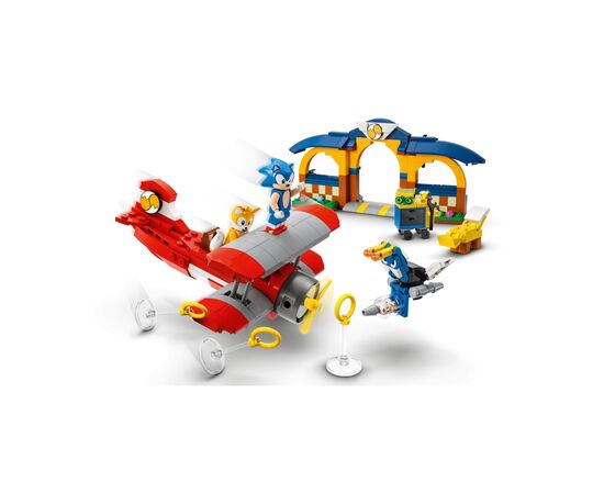 Конструктор LEGO Sonic the Hedgehog Мастерская Тейлз и самолет Торнадо 376 деталей (76991), изображение 3 Конструктор LEGO Sonic the Hedgehog Мастерская Тейлз и самолет Торнадо 376 деталей (76991), изображение 3