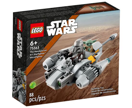 Конструктор LEGO Star Wars Мандалорский звездный истребитель N-1. Микроистребитель 88 деталей (75363)