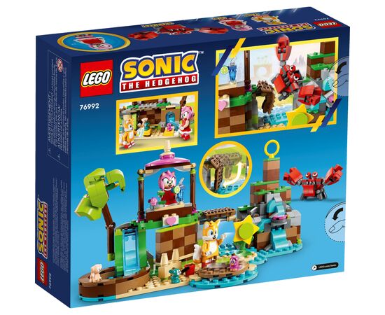 Конструктор LEGO Sonic the Hedgehog Остров Эми для спасения животных 388 деталей (76992), изображение 8 Конструктор LEGO Sonic the Hedgehog Остров Эми для спасения животных 388 деталей (76992), изображение 8