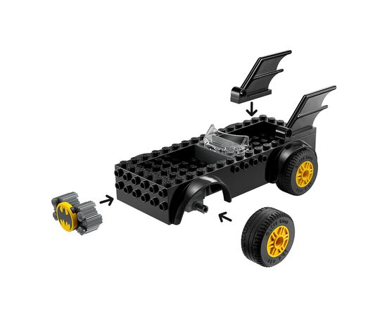Конструктор LEGO DC Batman Погоня на Бэтмобиле: Бэтмен против Джокера 54 детали (76264), изображение 5 Конструктор LEGO DC Batman Погоня на Бэтмобиле: Бэтмен против Джокера 54 детали (76264), изображение 5