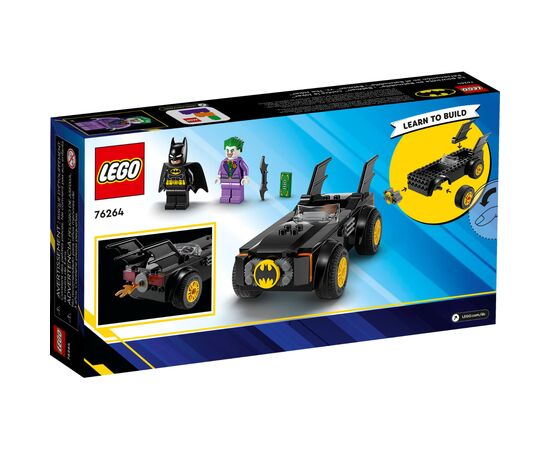 Конструктор LEGO DC Batman Погоня на Бэтмобиле: Бэтмен против Джокера 54 детали (76264), изображение 6 Конструктор LEGO DC Batman Погоня на Бэтмобиле: Бэтмен против Джокера 54 детали (76264), изображение 6